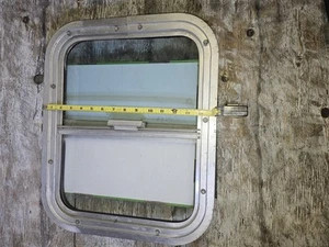 Vtg Airstream Sliding Glass Window Camper REAR INTERIOR WINDOW  - Picture 1 of 8