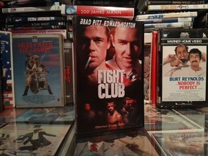 Fight Club VHS Rar Brad Pitt Edward Norton Fsk 18 Uncut Kult Street Fight Schizo - Bild 1 von 3