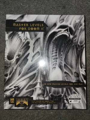 MAC VERSION BRAND NEW - Master Levels for Doom II (Mac CD-ROM, 1996) Big Box - Image 1 of 4