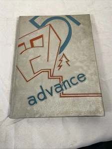 1951 ARCATA HIGH SCHOOL TIGERS YEARBOOK  ARCATA CALIFORNIA  THE ADVANCE HUMBOLDT - Picture 1 of 16