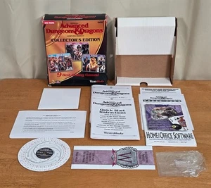 Nuevo CD Sellado Advanced Dungeons & Dragons Edición Coleccionista PC Big Box Juego CIB - Imagen 1 de 20