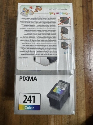 Cartucho de impresora color Canon Pixma 241 lote de 3 nuevos sellados de fábrica CL-241 Foto 1 de 4