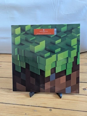 C418 ‎- Minecraft Volume Alpha / Clear & Green / Clear w/ Green Blob LP NEW OVP - Bild 1 von 3