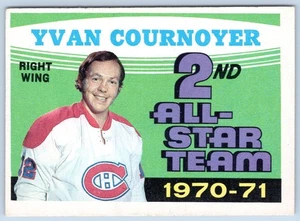 YVAN COURNOYER ALL-STAR 1971-72 O-PEE-CHEE 71-72 #260 EN MUY BUEN ESTADO+ 86595 - Imagen 1 de 2