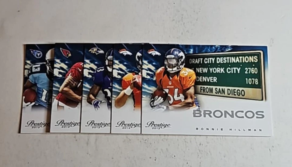 2012 Panini Prestige Football Draft City Destinations Pick Your Own (Choice) NM - Image 1 of 1