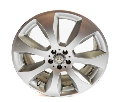 2010-2011 MERCEDES BENZ GLK350 (X204) 20x8.5  7-SPOKE ALUMINUM ALLOY WHEEL RIM - Image 1 of 4
