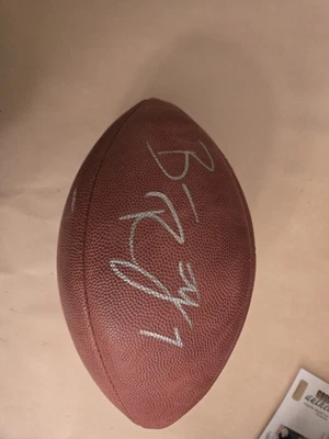 Autógrafo Auténtico Wilson NFL Fútbol Gridiron Ben Roethlisberger... Foto 1 de 4