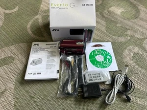 JVC EVERIO GZ-MG330 CAMCORDER 30GB HDD HARD DRIVE DIGITAL VIDEO CAMERA TESTED - Picture 1 of 19
