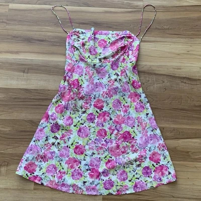 Mini Vestido For Love & Lemons Paulina Pequeño Corto Con Cordones Romántico Femenino Nuevo con Etiquetas Foto 1 de 4