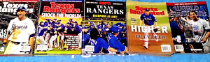 Magazine 5 PACK 2023 WORLD SERIES CHAMPION Texas Rangers Sports Illustrated ESPN
