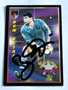 NSW BLUES BENNY ELIAS SIGNED 1994 DYNAMIC TRADING CARD - Picture 1 of 1