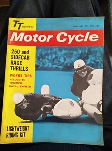 Motor Cycle Magazine 7th June 1962 T.T. Number - Picture 1 of 1