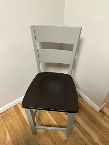 Blake Gray & Chocolate Counter Stools Cover
