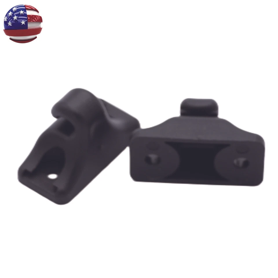 Um par de clipes de suporte para viseira solar Sunvisor para 1985-1995 Porsche 968 944 2.0L 3.0L - Imagem 1 de 4