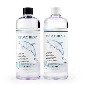 New 1:1AB High-Definition Transparent Epoxy Resin Adhesive Eternal Curing Agent - Picture 1 of 26
