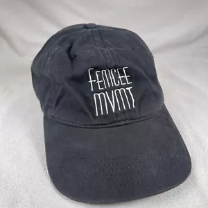 Cappello Femcee Mvmt Donna Taglia Unica Nero Strapback Berretto Artista Gestione Musica - Foto 1 di 10