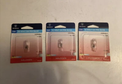 (3) Westinghouse 5W 06240 JC T4 Decorative Bulbs - Image 1 of 2