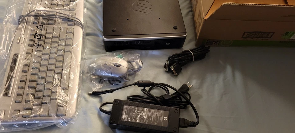 HP COMPAQ 8200 ELITE ULTRA-SLIM CORE I3 4GB DDR3 Mouse and Keyb complete system  - Image 1 of 4