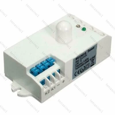 Bioledex 12V DC HF-Sensor Mikrowellen Hochfrequenz Bewegungsmelder TOP - Bild 1 von 4