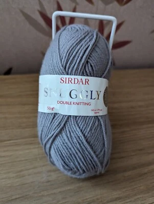Sirdar Snuggly DK 50g Yarn Ball 0313 WHISPER Grey Lot 215930  - Image 1 of 3
