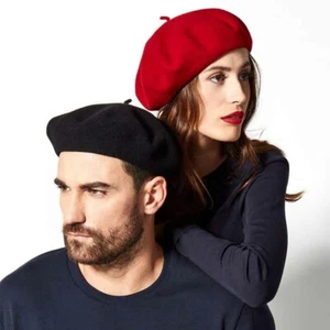 Laulhere-France "PARIS 10" traditionelles ungefüttertes Wollbarett, Stil #508 - Bild 1 von 32