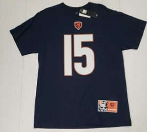 NWT Majestic Chicago Bears Brandon Marshall #15 T-shirt Double Sided Men's Large - Picture 1 of 11