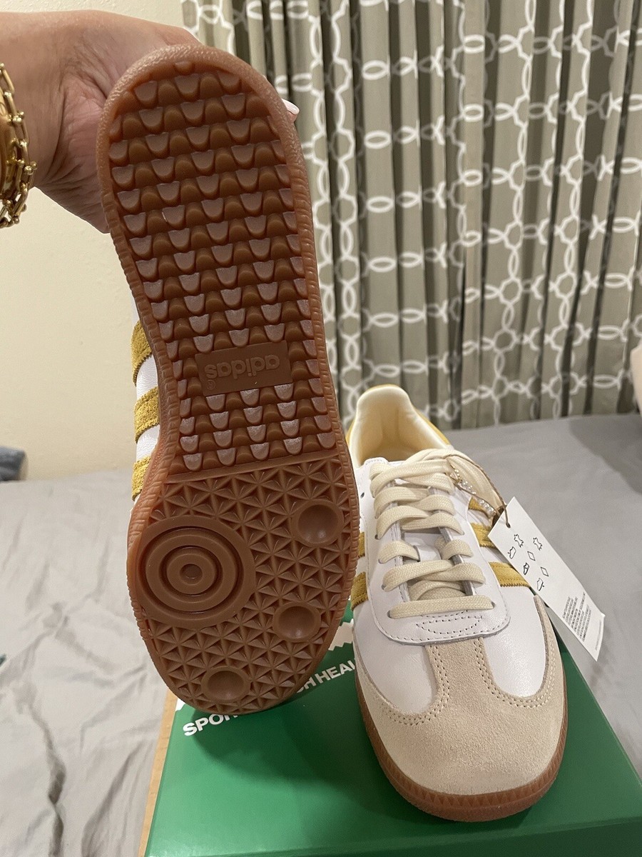 adidas Sporty & Rich x Samba OG White Bold Gold for Sale adidas Sporty & Rich x Samba OG White Bold Gold for Sale