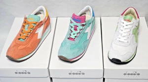 DIADORA Damen Sport Schuhe Sneaker EQUIPE / TRIDENT HERITAGE Stonewashed NEU!