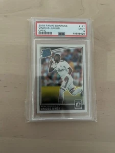2018 panini Vinicius Junior optic rated rookie Psa 9 - Picture 1 of 4
