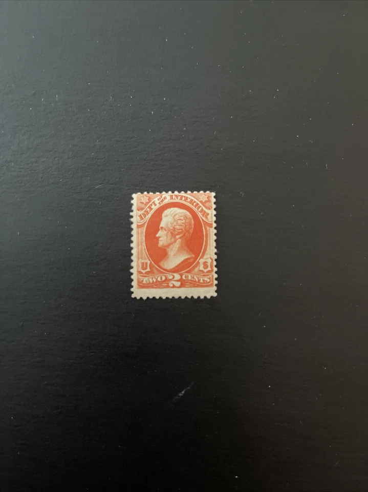 US Scott #O16 Dept. of the Interior Stamp..2 cent Mint not hinged No gum - Image 1 of 2
