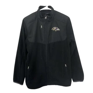 Baltimore Ravens NFL Youth Fleece Lined Soft Shell Field Sideline Jacket L 14/16 - Picture 1 of 8