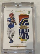 Kyle Trask Flawless Bowl Patch #9/10 Beautiful Card