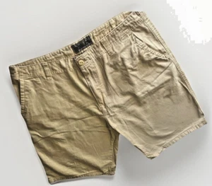 Iron Co. Men's Comfort Stretch Shorts in Yellow Size 38 Chino - Picture 1 of 3