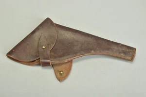 Leather Pistol Holster. British Army Officers' WW2 Sam Browne Belt Fitting. SEZ - Picture 1 of 4