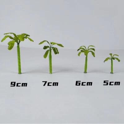 5PC 5-9CM Banana Model Trees HO/OO Scale Miniatures Lot Orchard Plants Scenery - Image 1 of 4