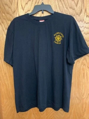 Camisa Ciudad de Dubrovonik Croacia Adulto XL Negra Estampado Gráfico Manga Corta Foto 1 de 4