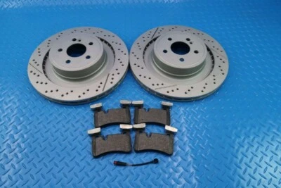 Mercedes Benz E63 AmgS C63 Cls63 Amg rear brake pads & rotors TopEuro #9861 - Image 1 of 4