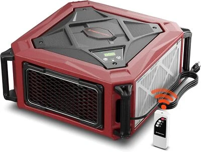 Abestorm 1080CFM Air Purifier Shop Dust Collector Vortex Fan Air Filter w/Remote - Image 1 of 4
