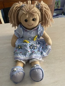 Splendida bambola di stoffa serie My Doll versione 40 cm vintage da collezione - Picture 1 of 8