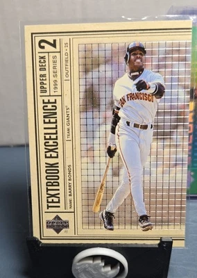 1999 Upper Deck - Textbook Excellence Barry Bonds #T25 - Image 1 of 2