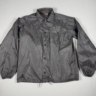 Vintage Hornets Jacket Mens Medium NCAA Baseball Coach Windbreaker 90s - Image 1 of 4