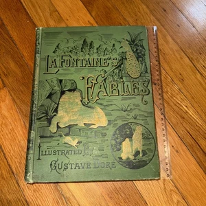La Fontaine's FABLES with Illustrations by GUSTAVE DORE Incredible Book - Picture 1 of 8