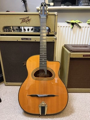 Gitane D-500 D Soundhole Maccaferri Style Gypsy Jazz Acoustic Electro Guitar - Image 1 of 4