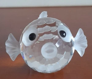 Pesce palla sfera cristallo Swarovski Austria originale codice 012724  Vintage - Imagen 1 de 4