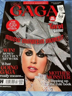 LIVING LEGENDS : Lady Gaga - Collector's edition NEW UNREAD VGC