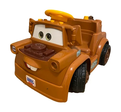 迪士尼皮克斯汽车 Mater 6V 卡车骑行 2012 年未测试  — 第 1/4 张图片