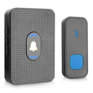 Campanello Senza Fili Impermeabile Wireless Casa Doorbell Portata IP55 con 5 - Foto 1 di 24