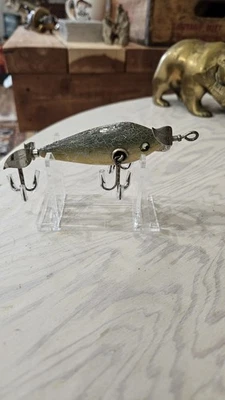 Vintage Heddon 100 GCB  Higher Slope Nose. Marked Props ,Cup Hardware ,8oz. - Image 1 of 4