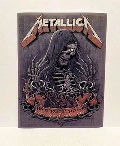 🔥Metallica Lithographie Reprint 13 x 17 Landover, MD 28.05.2025 Northwest Poster🔥 - Bild 1 von 3