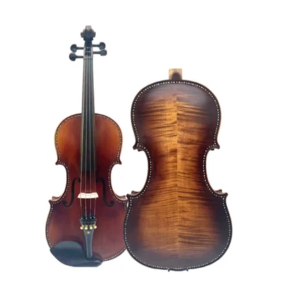 Maestro Strad style SONG 16" viola,inlay nice shell,Rich and sweet tone #15486 - Image 1 of 4